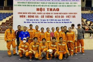 *THAM GIA HỘI THAO CÔNG NHÂN VIÊN CHỨC, NGƯỜI LAO ĐỘNG VÀ THANH NIÊN QUẬN 1 NĂM 2024*