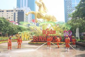 *SẴN SÀNG PHỤC VỤ NGƯỜI DÂN THAM QUAN ĐƯỜNG HOA NGUYỄN HUỆ, ĐƯỜNG SÁCH TẾT NGUYÊN ĐÁN BÍNH NGỌ NĂM 2026*